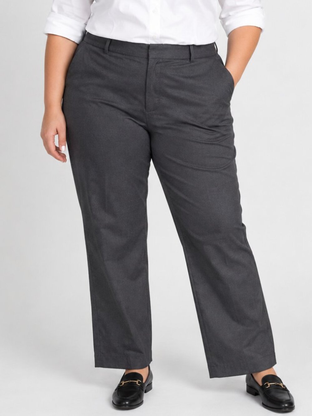 Mario Serrani Italy Black Satin Finish Dress Pants